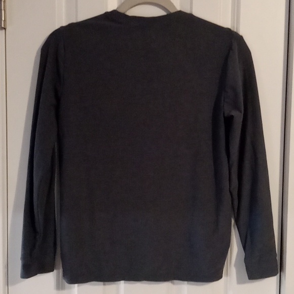 Russell Athletic Kids Dark Gray Long Sleeve Tee - Picture 4 of 4